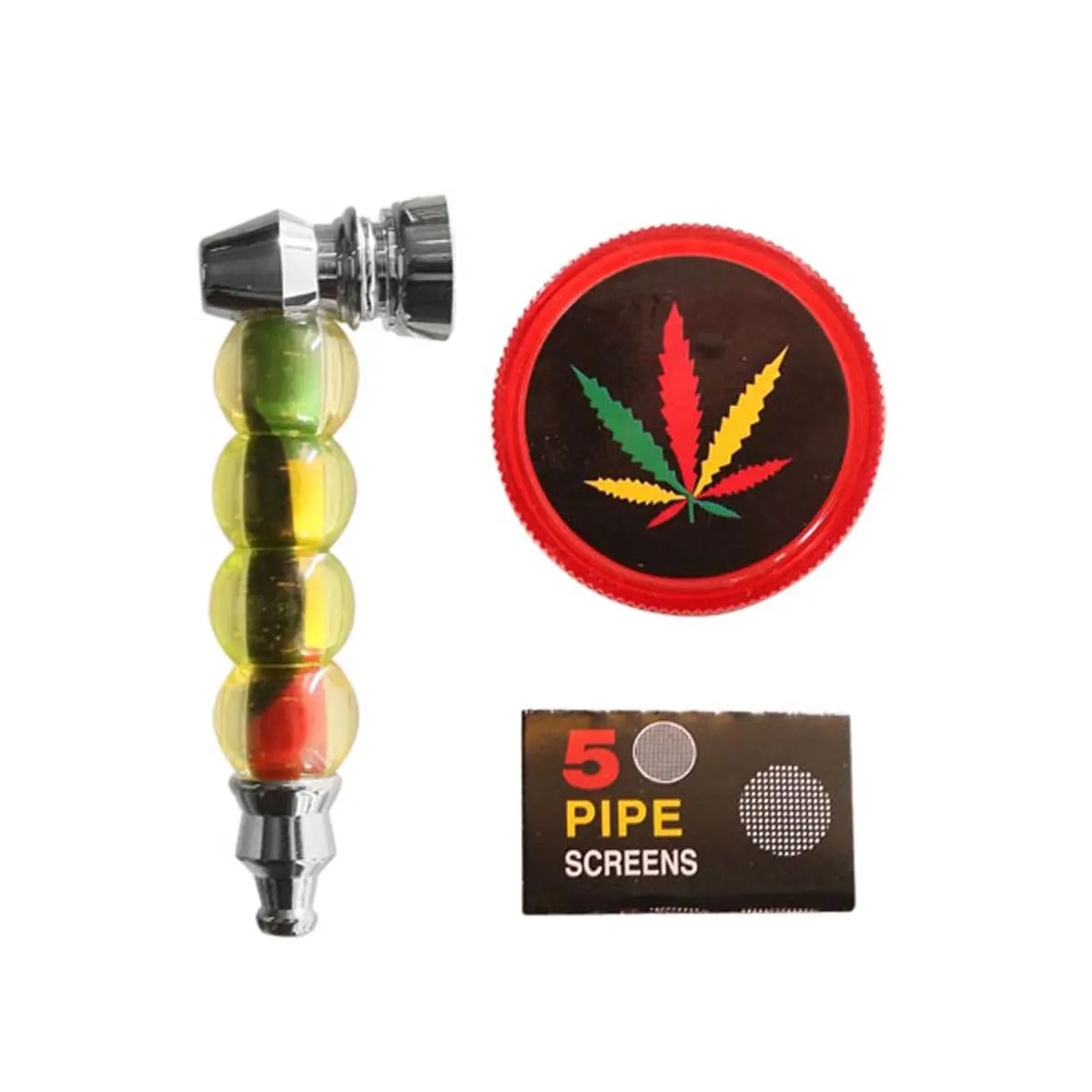 Pipa de latón con amoladora