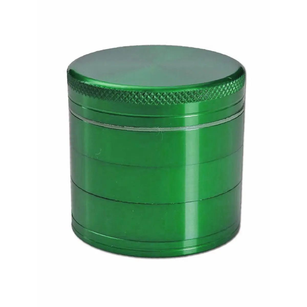 Grinder de aluminio 5 piezas con doble tamiz verde