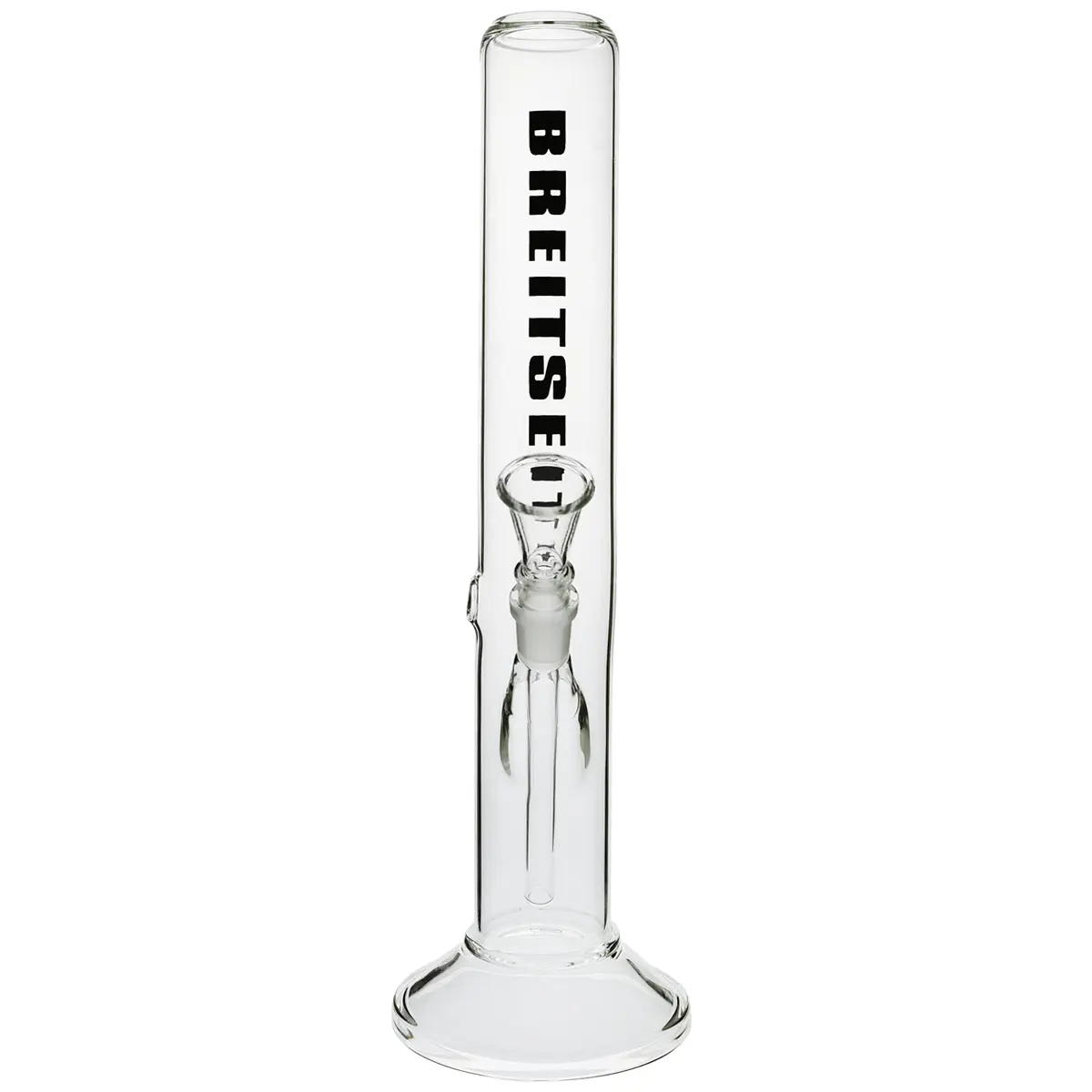 Breitseite Bong de cristal ancho curvado 40 cm