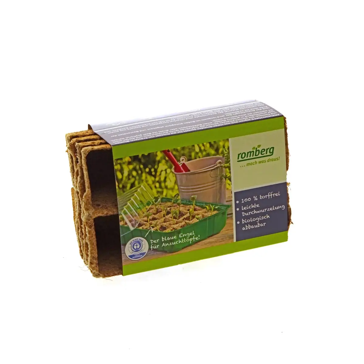 Macetas de cultivo Romberg 6cm - 24 piezas