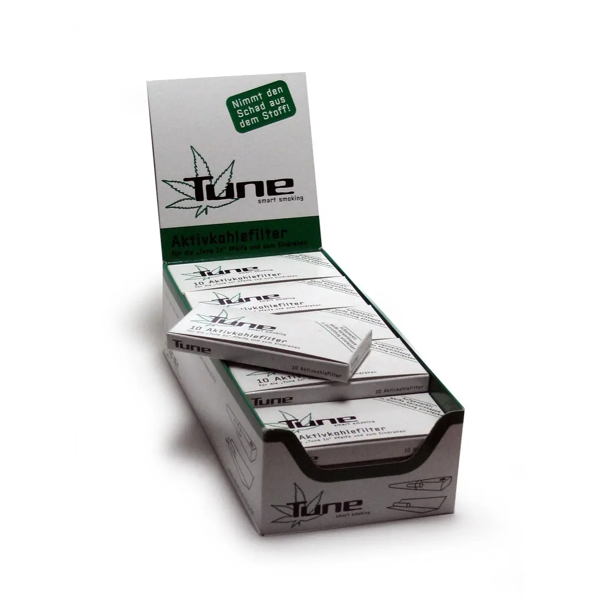 actiTube filtros de carbón activado - 10 filtros 10 uds