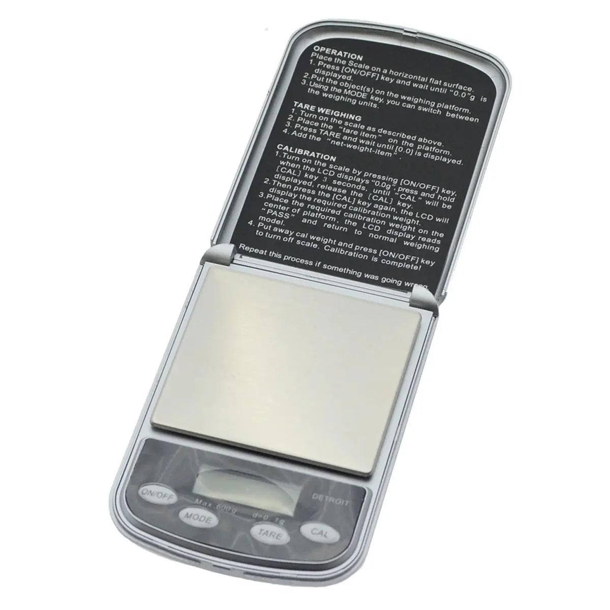 Balanza digital Detroit 600g / 0,1g