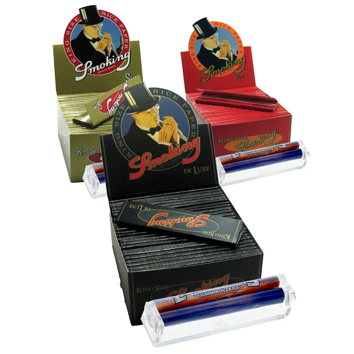 50 Smoking papel de fumar + liadora