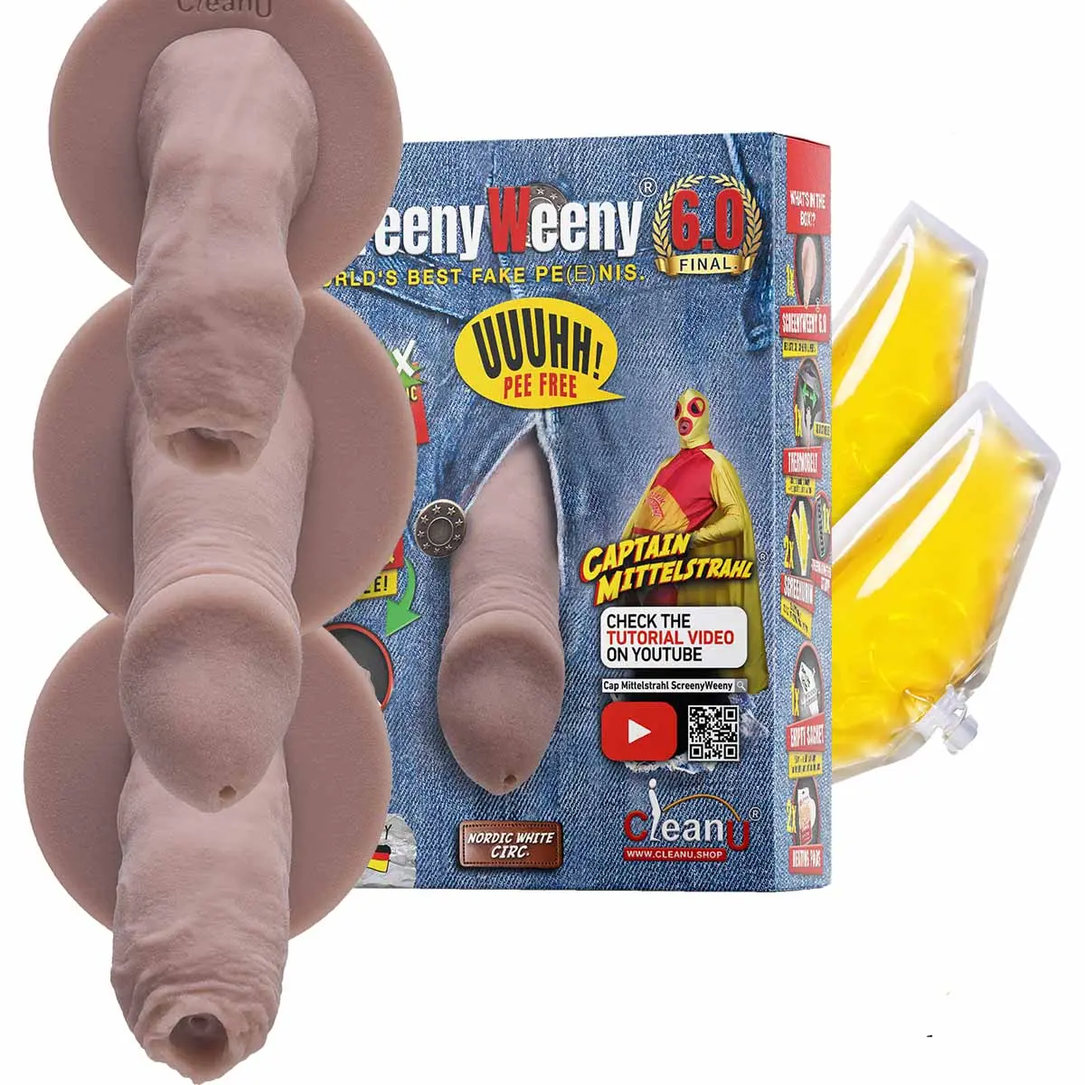 Screeny Weeny - Nordic White - varias formas