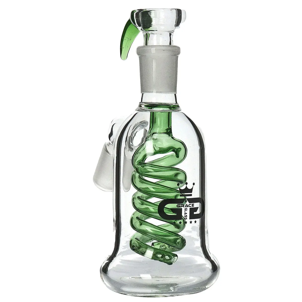 Preenfriador Grace Glass con perc espiral Verde 18.8