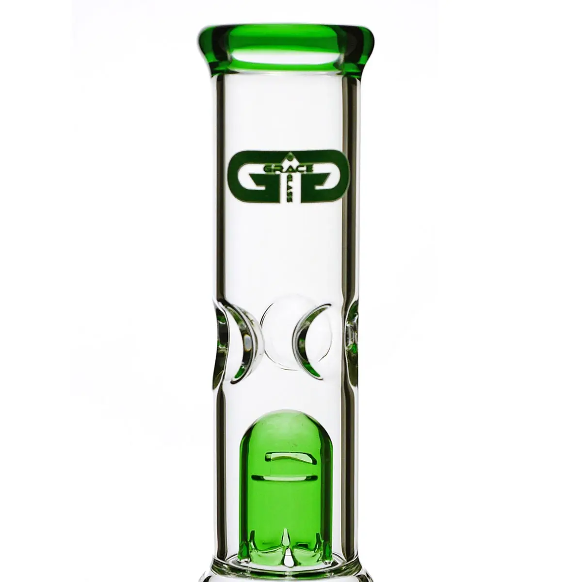 Grace Glass Bong "Lewd Green Lizzy" 35cm