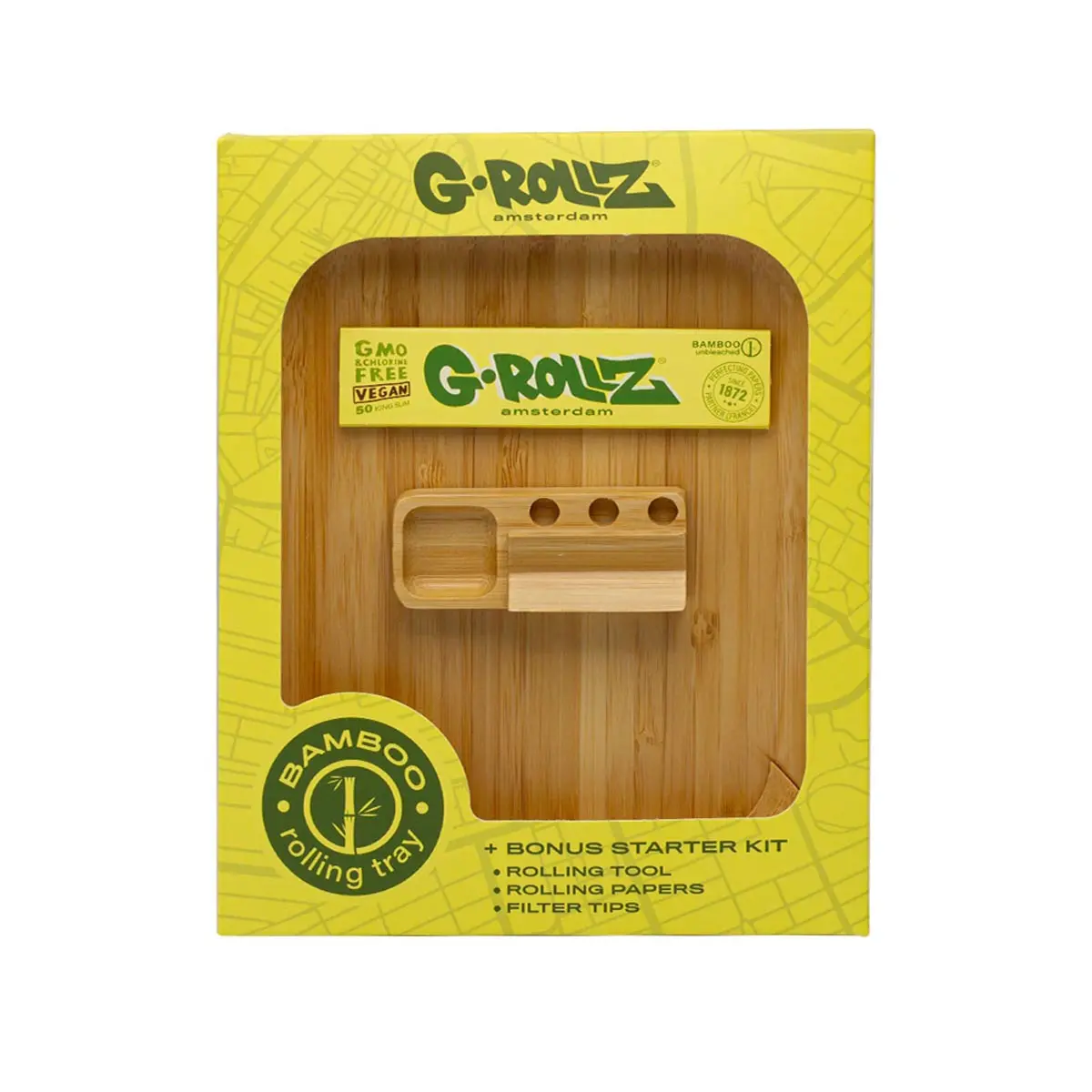 G-Rollz Bambù Bandeja rodante - pequeño