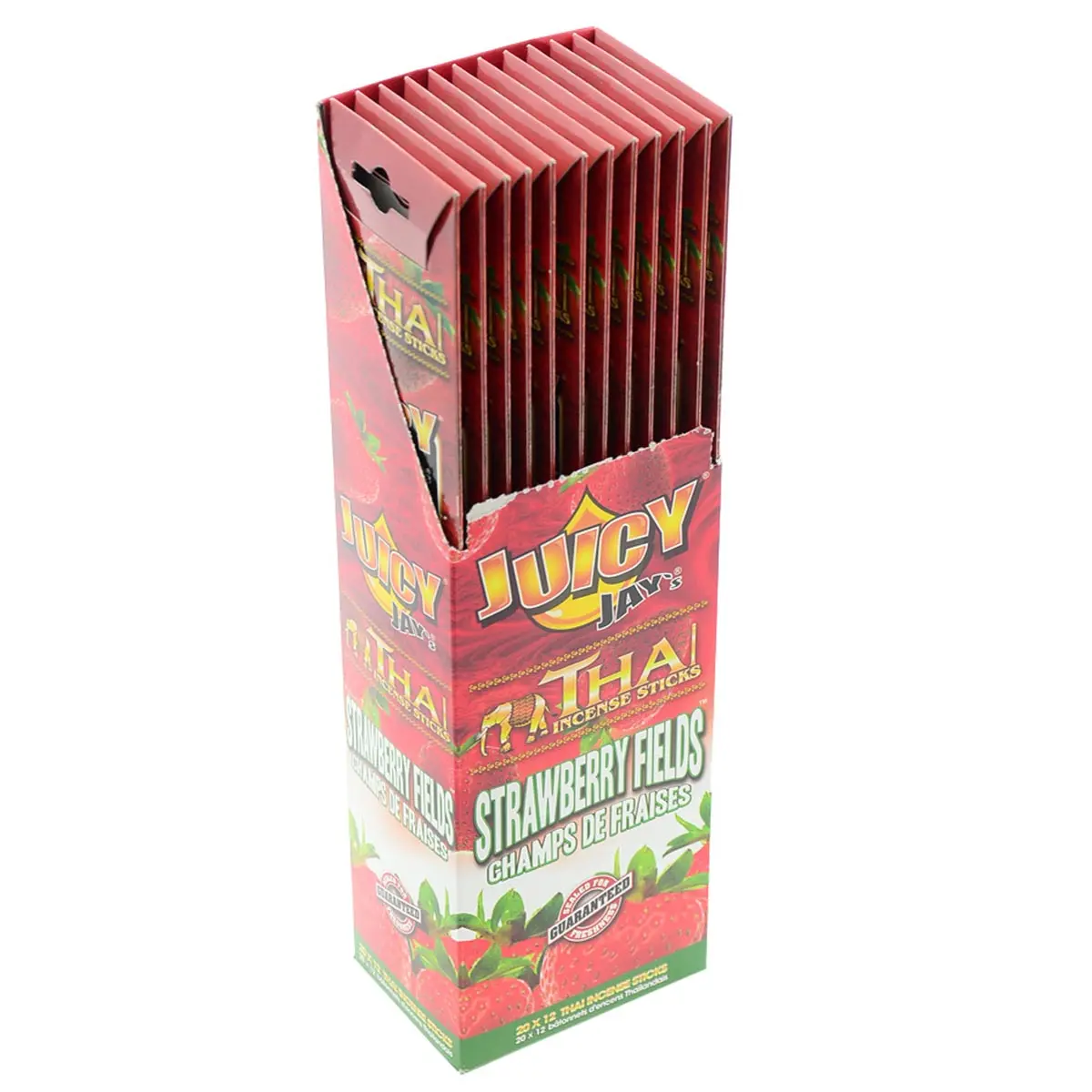 12 x Juicy Jays Incienso "Strawberry Fields"