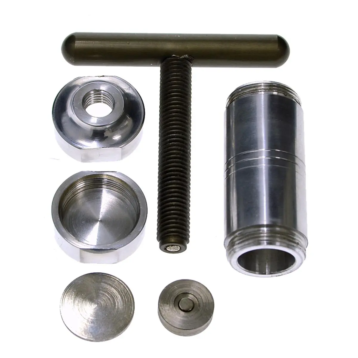 Prensa de polen aluminio