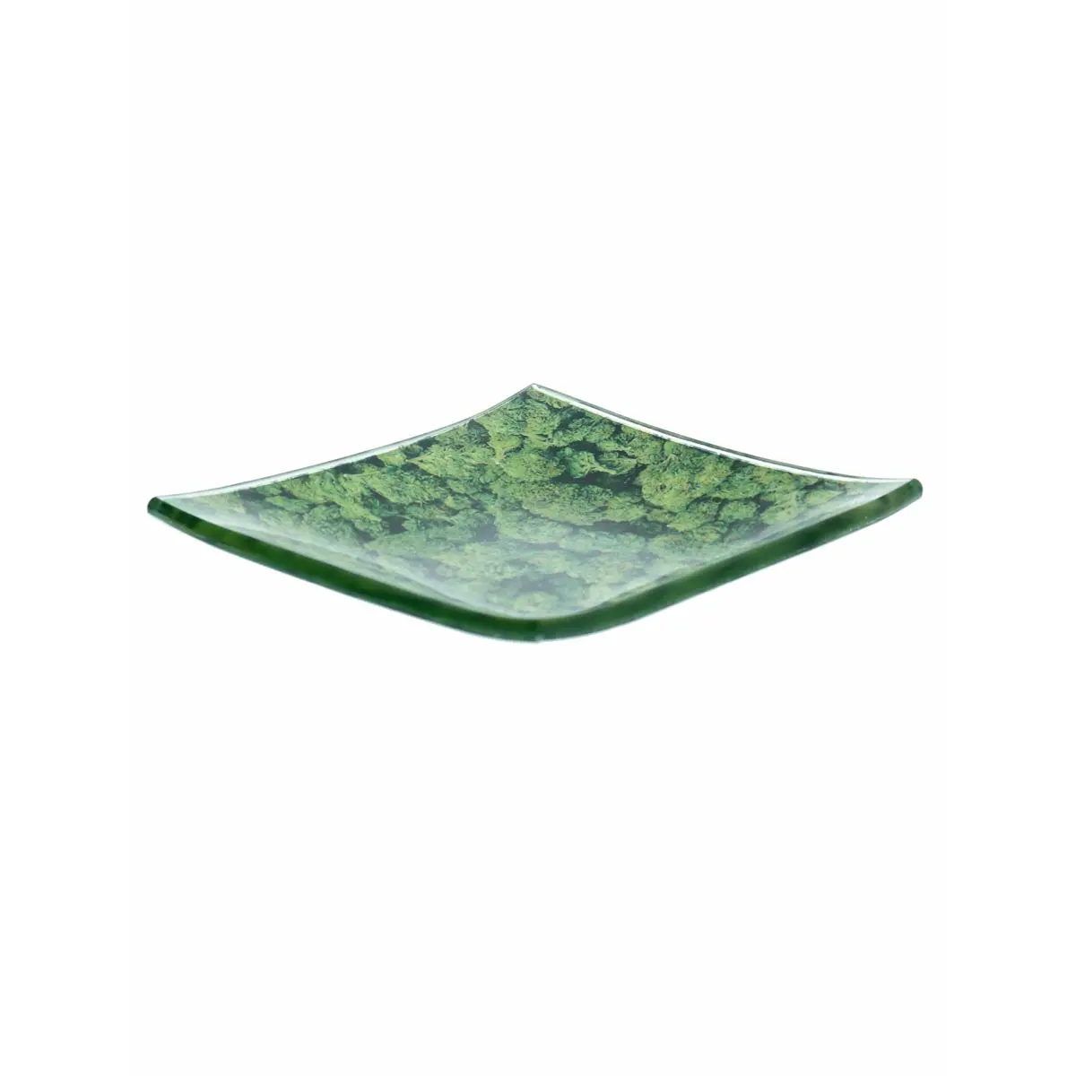 Cenicero de cristal / bandeja "Buds"