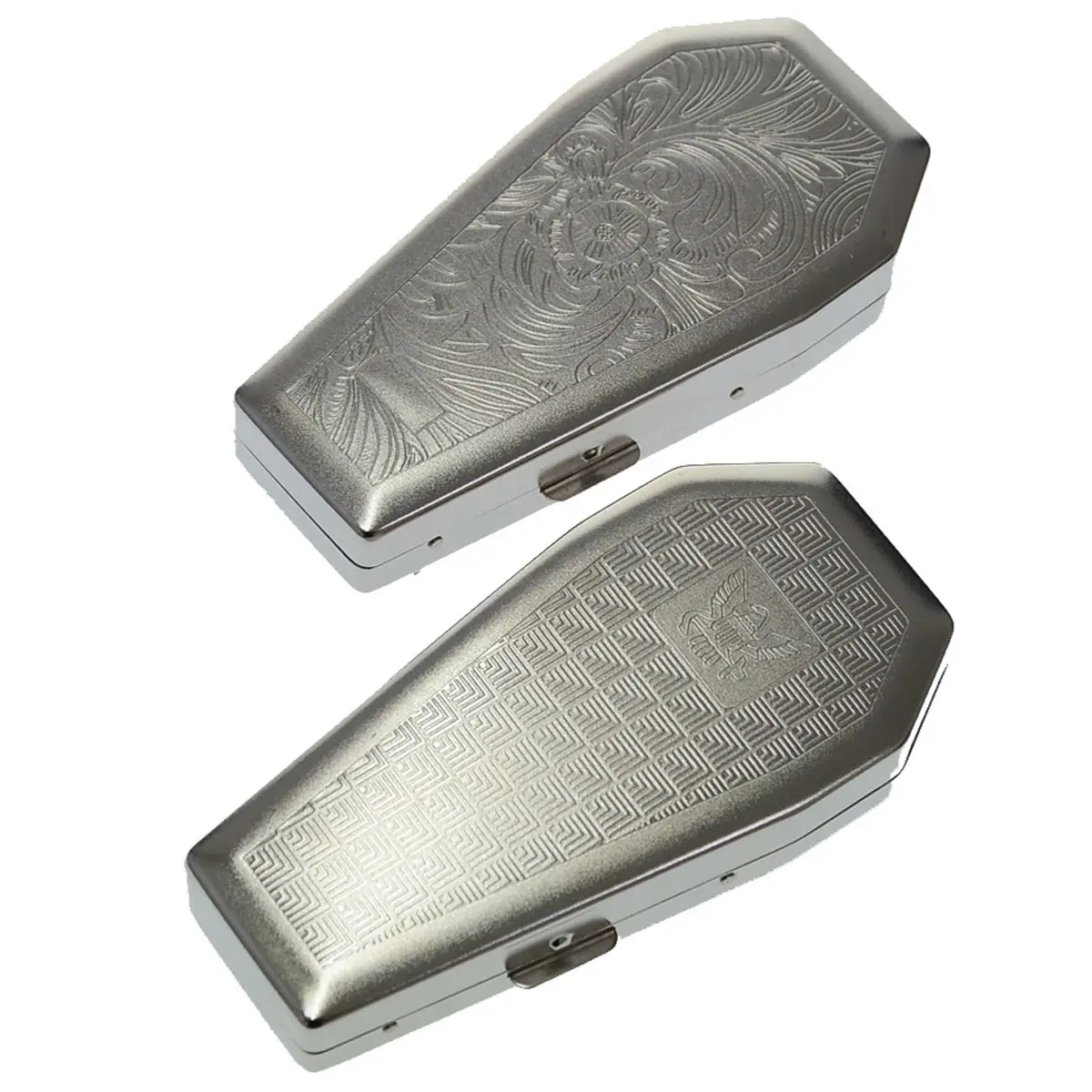 Estuche de cigarrillos "caja de muertos"