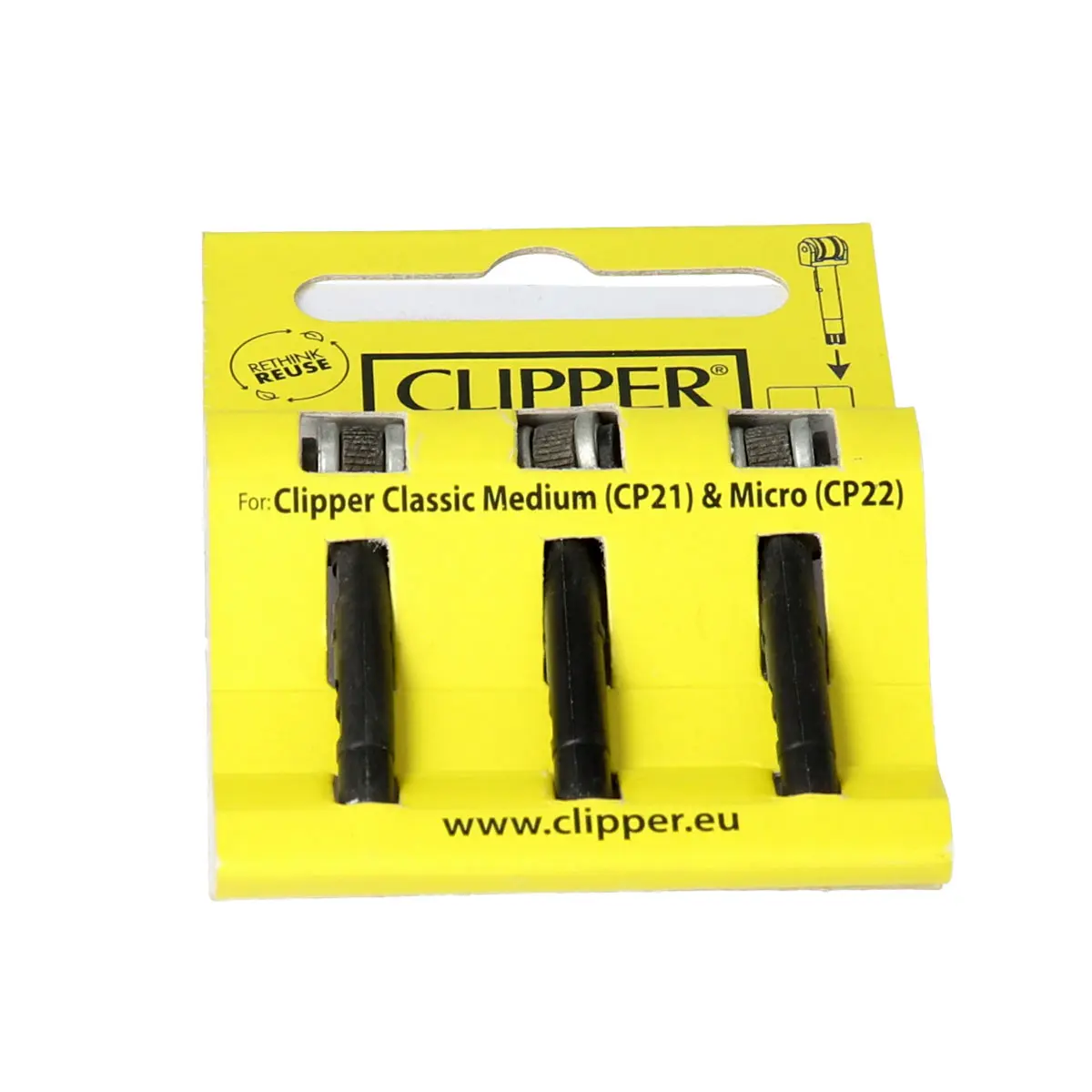 Sistema de repuesto de piedra de chispa para Micro Clipper 3x
