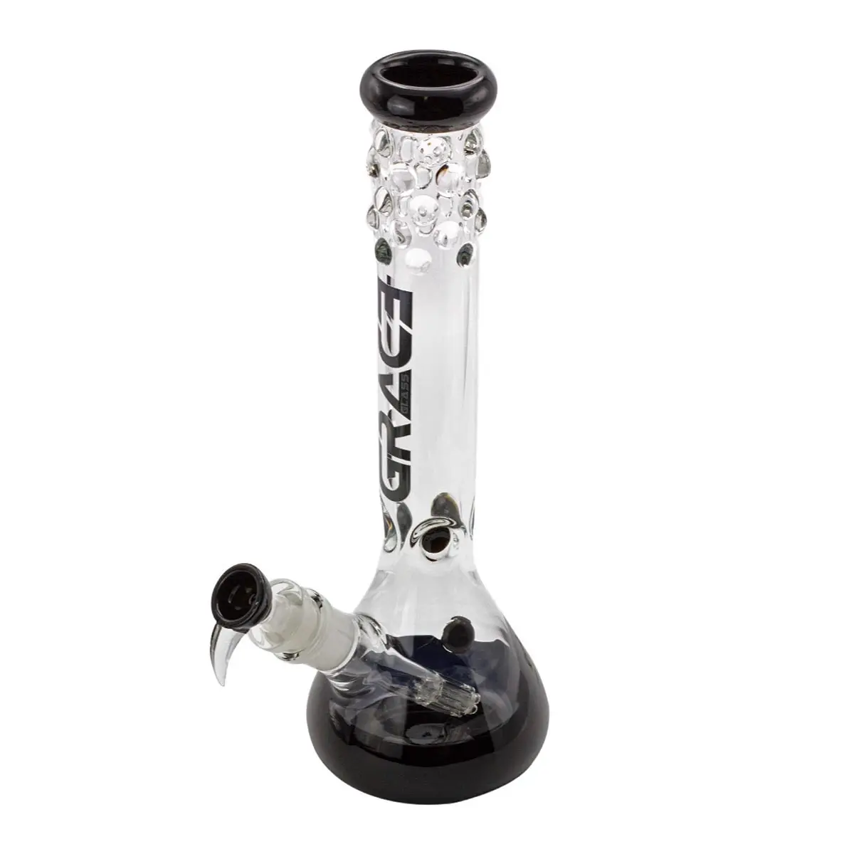 Grace Glass Bong 'Pearl' - negro