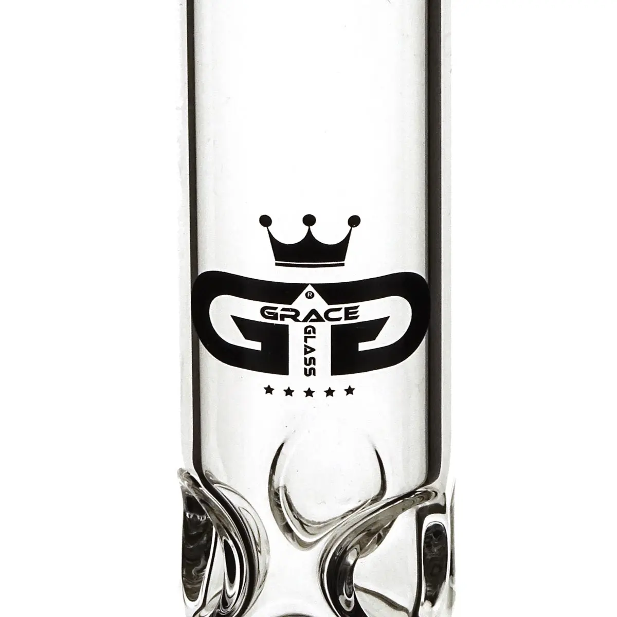 Cone GG Spyral bong de cristal 18.8 35cm verde