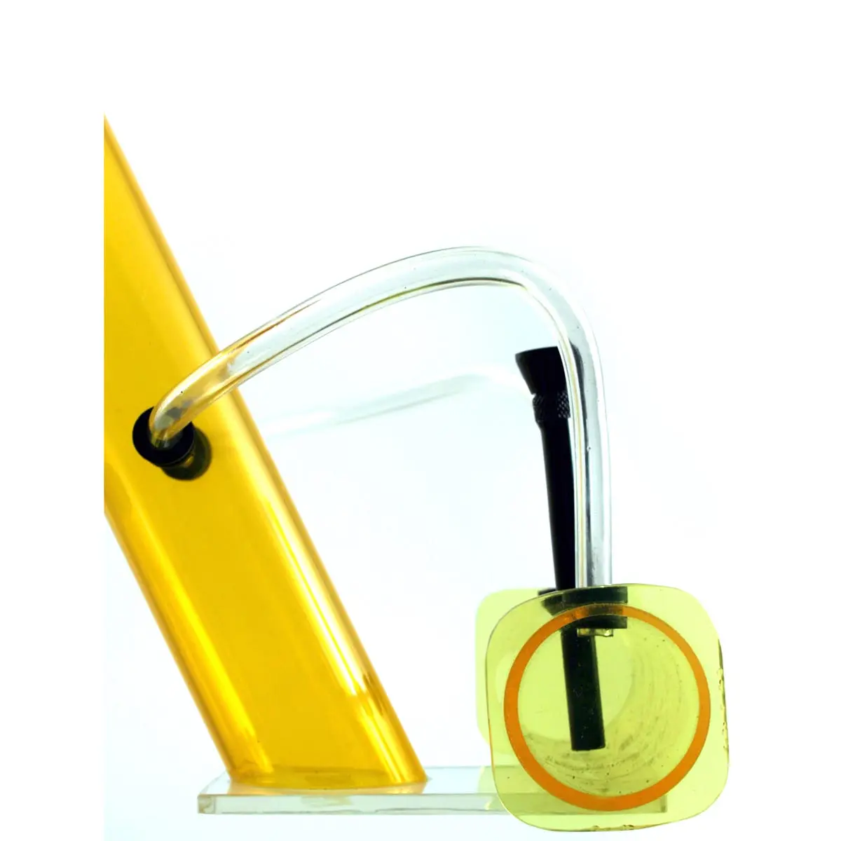 Lava double chamber bong de acrílico 30cm