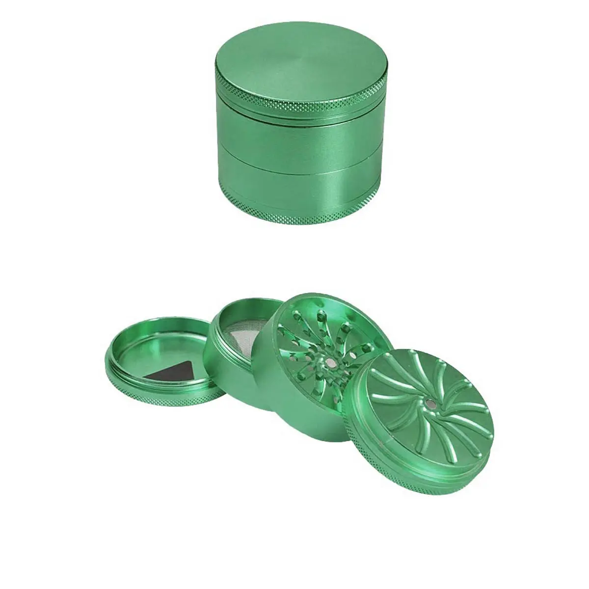 Grinder de Aluminio Masher verde