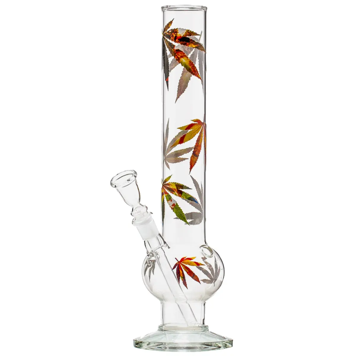 Bong de cristal hojas de maría Multi Leaf 35cm