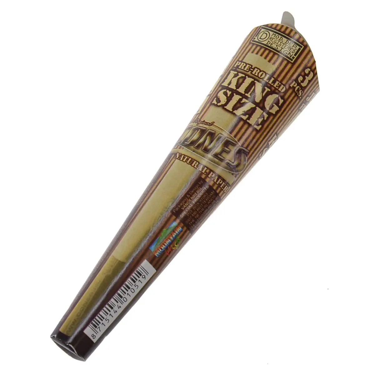 Cones Kingsize Natural - envase de 3