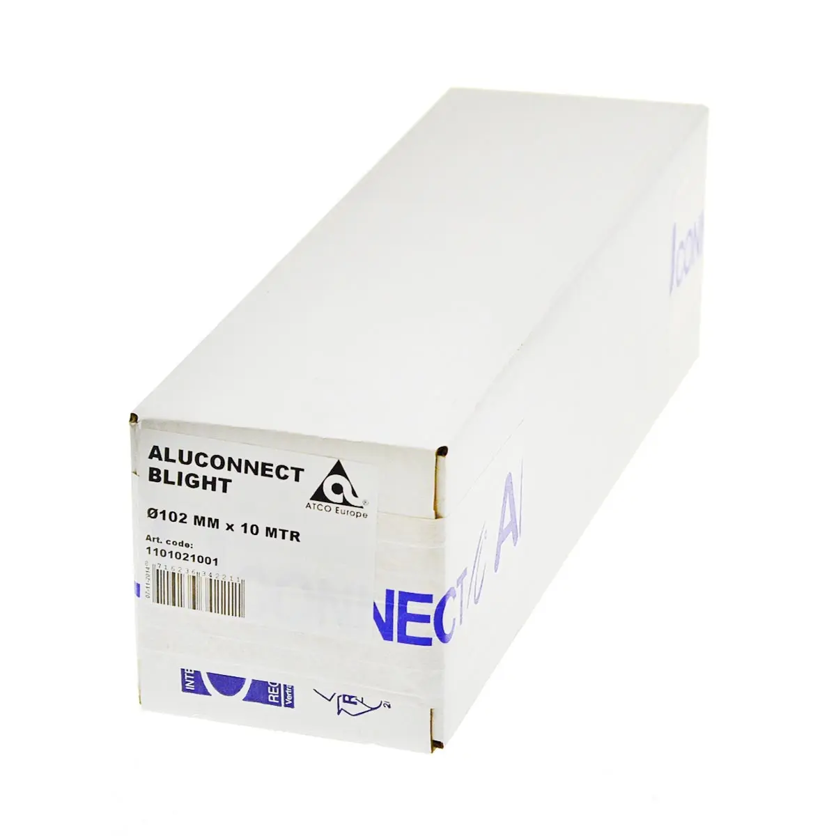 Tubo de aire de aluminio 102mm - 10m