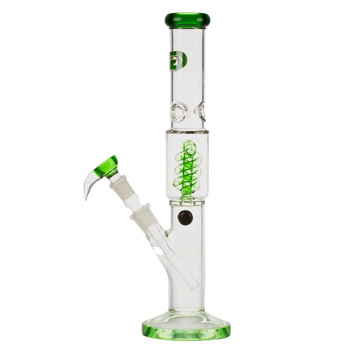 Grace Glass Bong "Dainty Green Diane" 37 cm