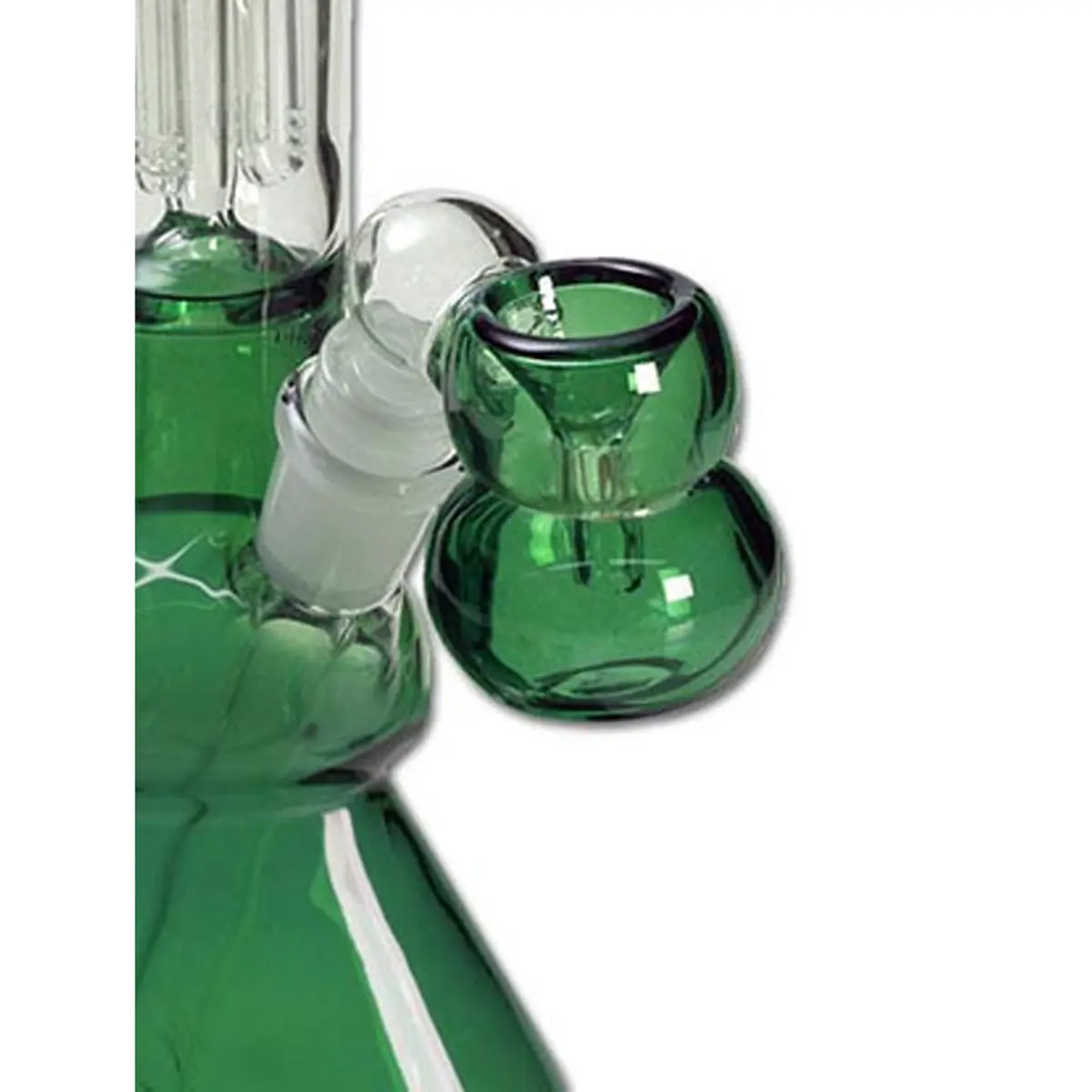Black Leaf bong con percolador ICE 30cm verde