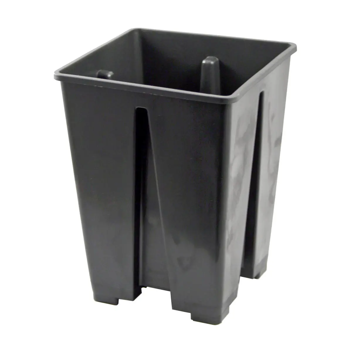 Maceta rectangular 15 x 15 x 20 cm - 3,5