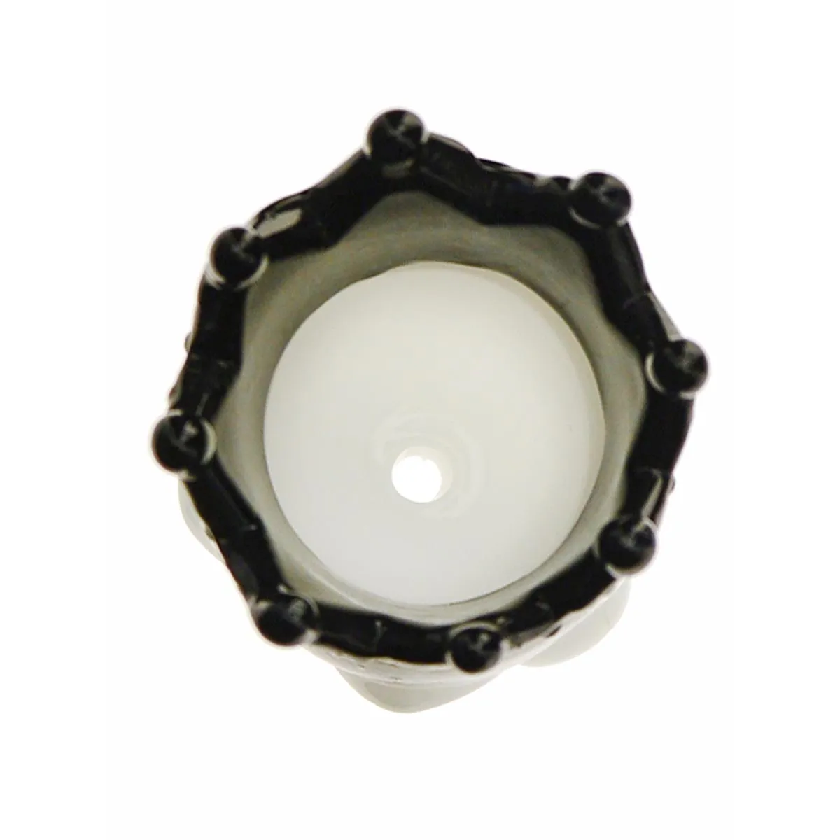 Cazoleta Skull King calavera blanco / negro