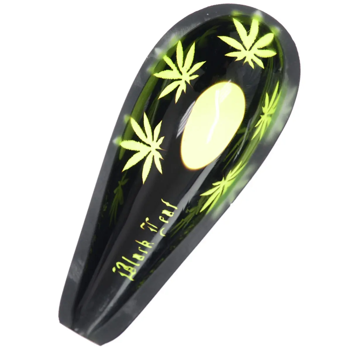 Black Leaf cuenco de mezcla grande