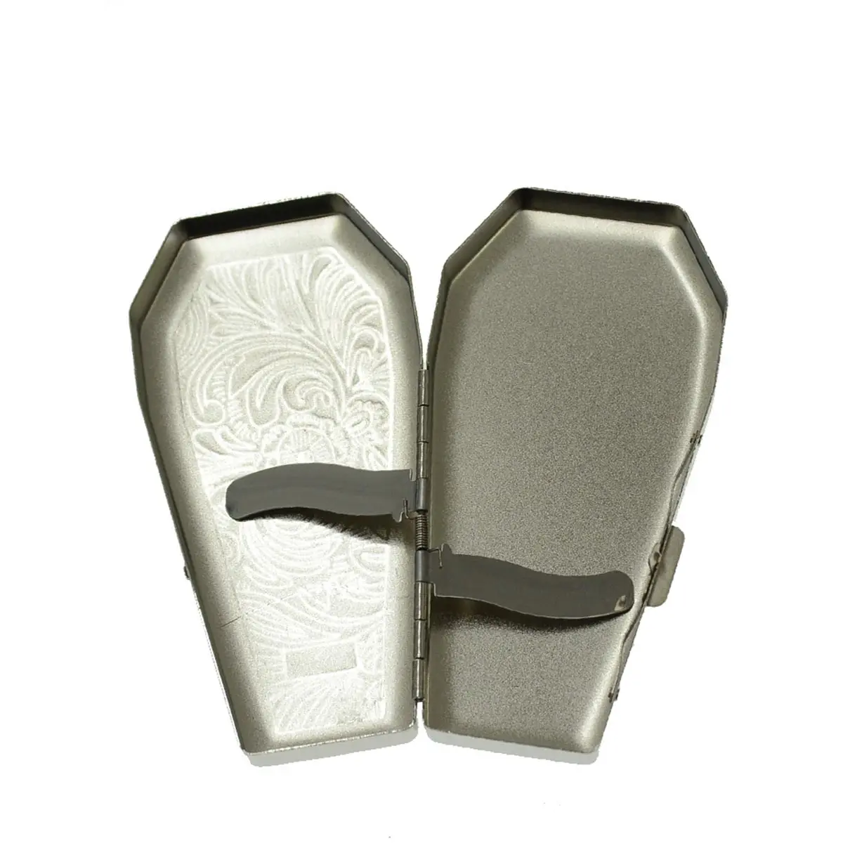 Estuche de cigarrillos "caja de muertos"