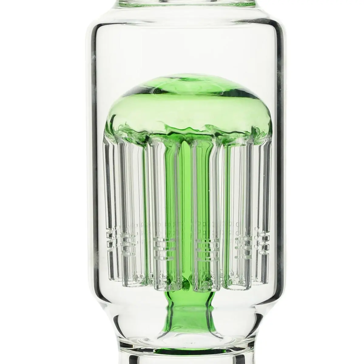 Weedstar Messias Illusion Perc Verde con 12 brazos