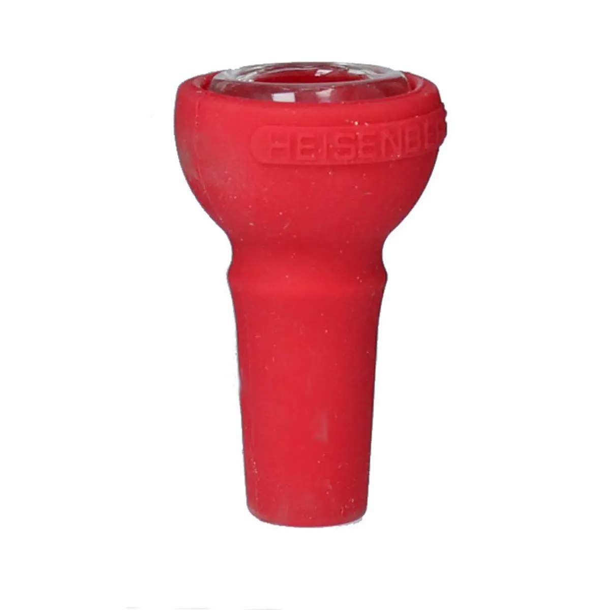 Bowl de silicona Heisenberg con tamiz de vidrio 18,8 - rojo
