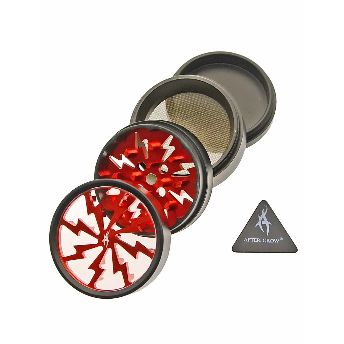 Thorinder Grinder con ventana negro / naranja Mini