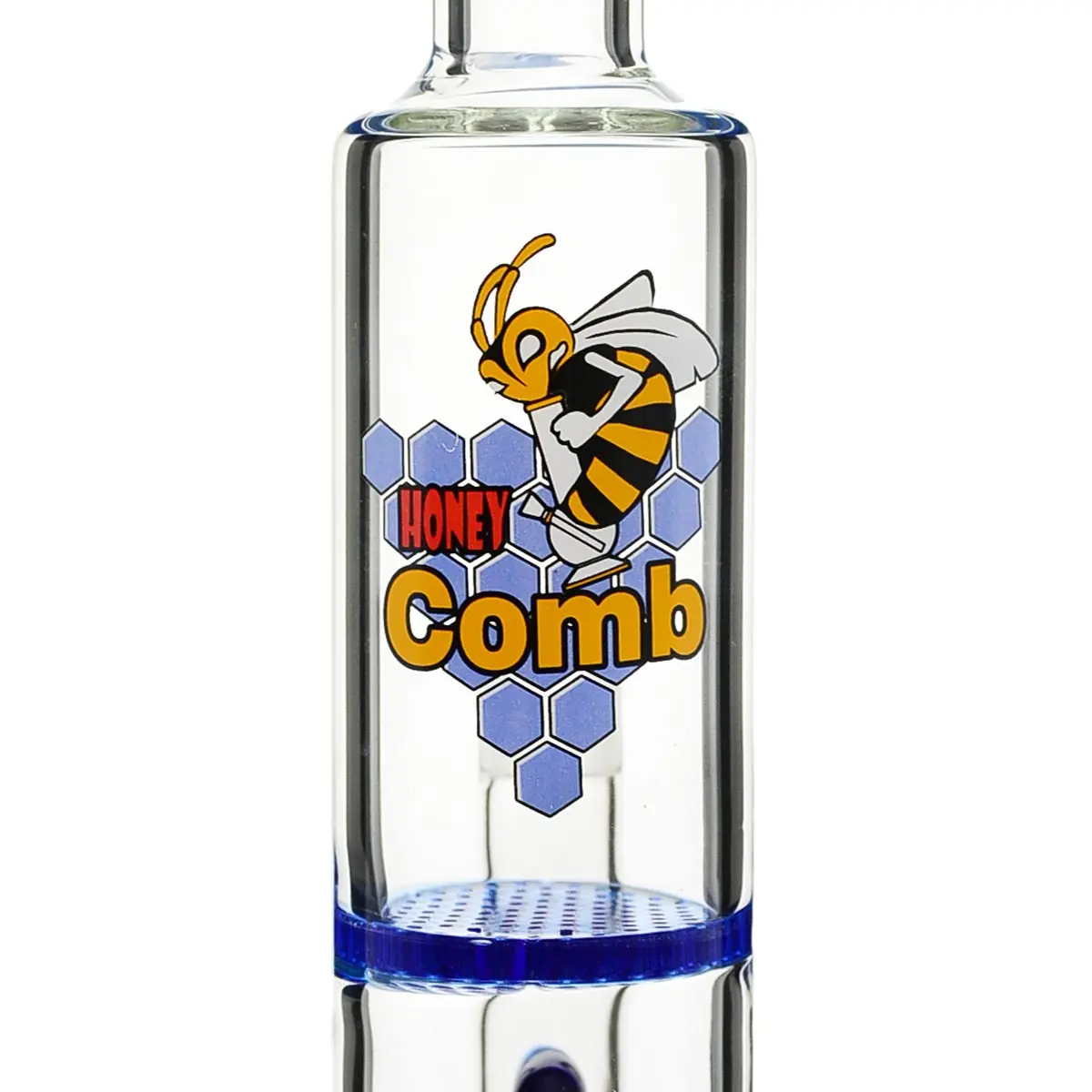 Black Leaf bong "Double Colored Honey Comb" 36cm
