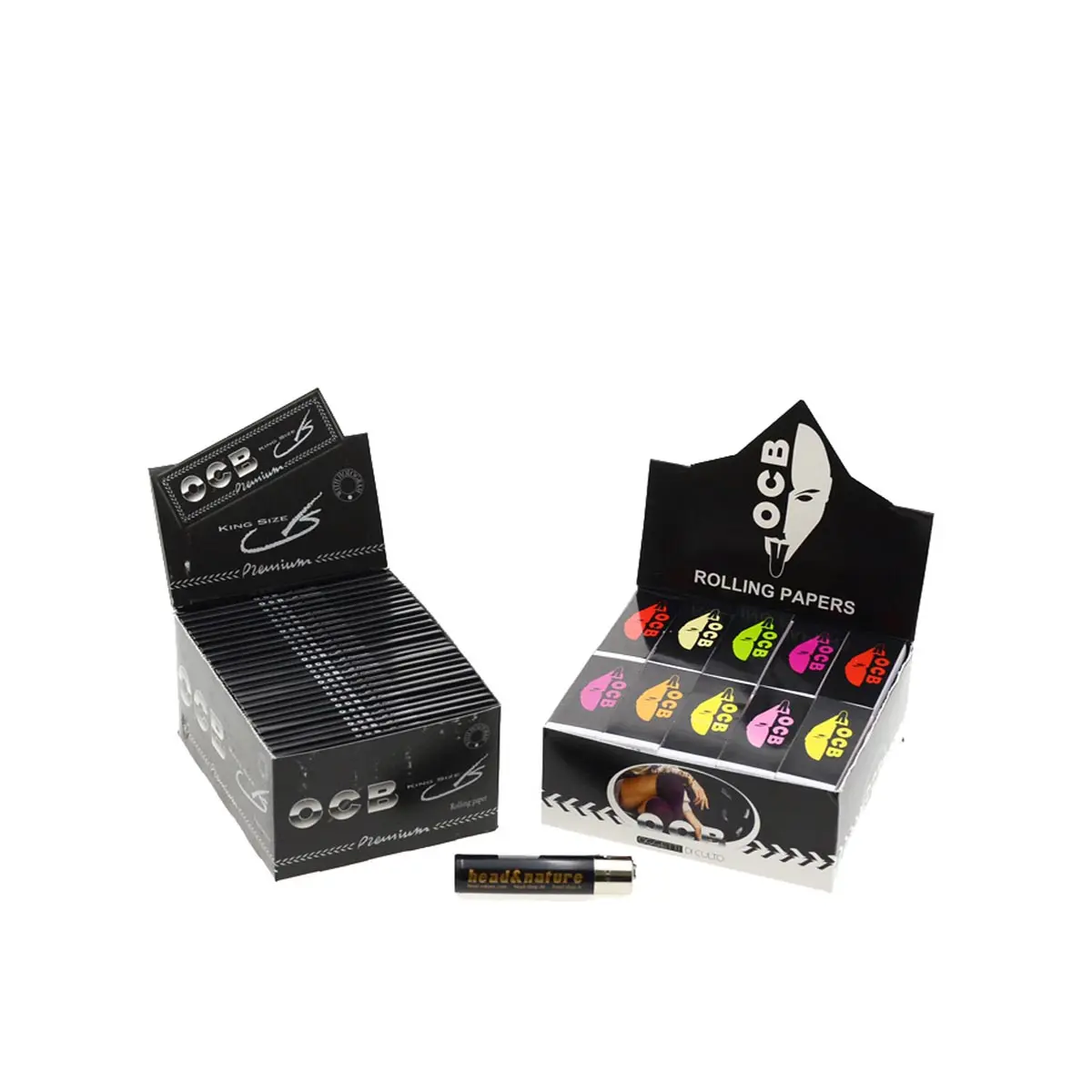 OCB negro Premium Megapack