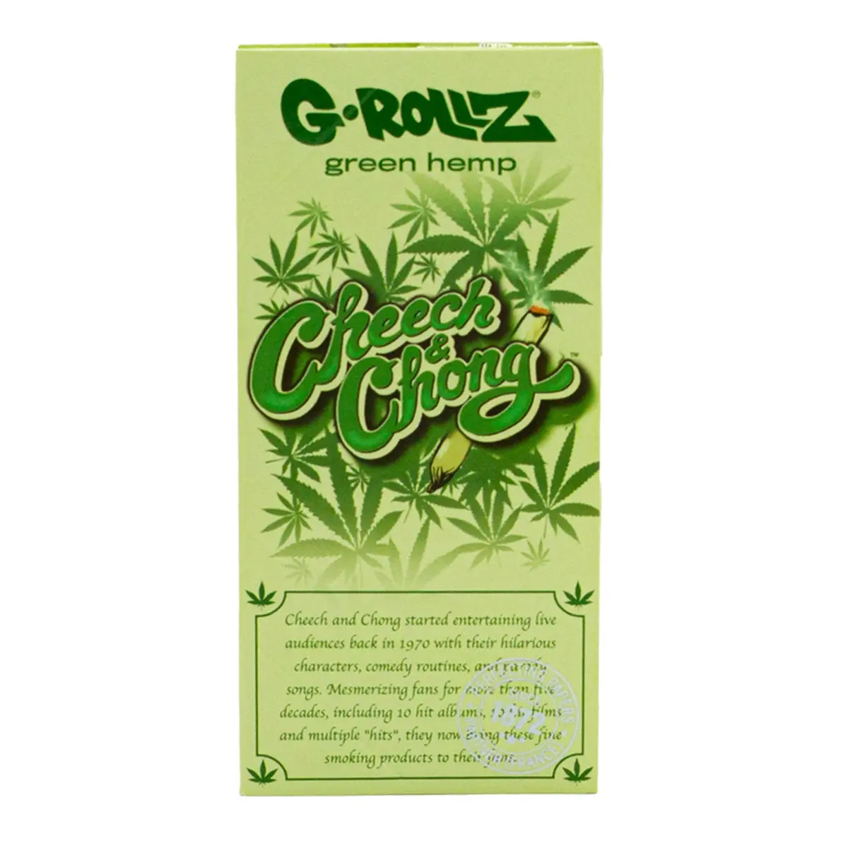 Cheech & Chong Kingsize Papers Tips Bio Hemp incl. Tray