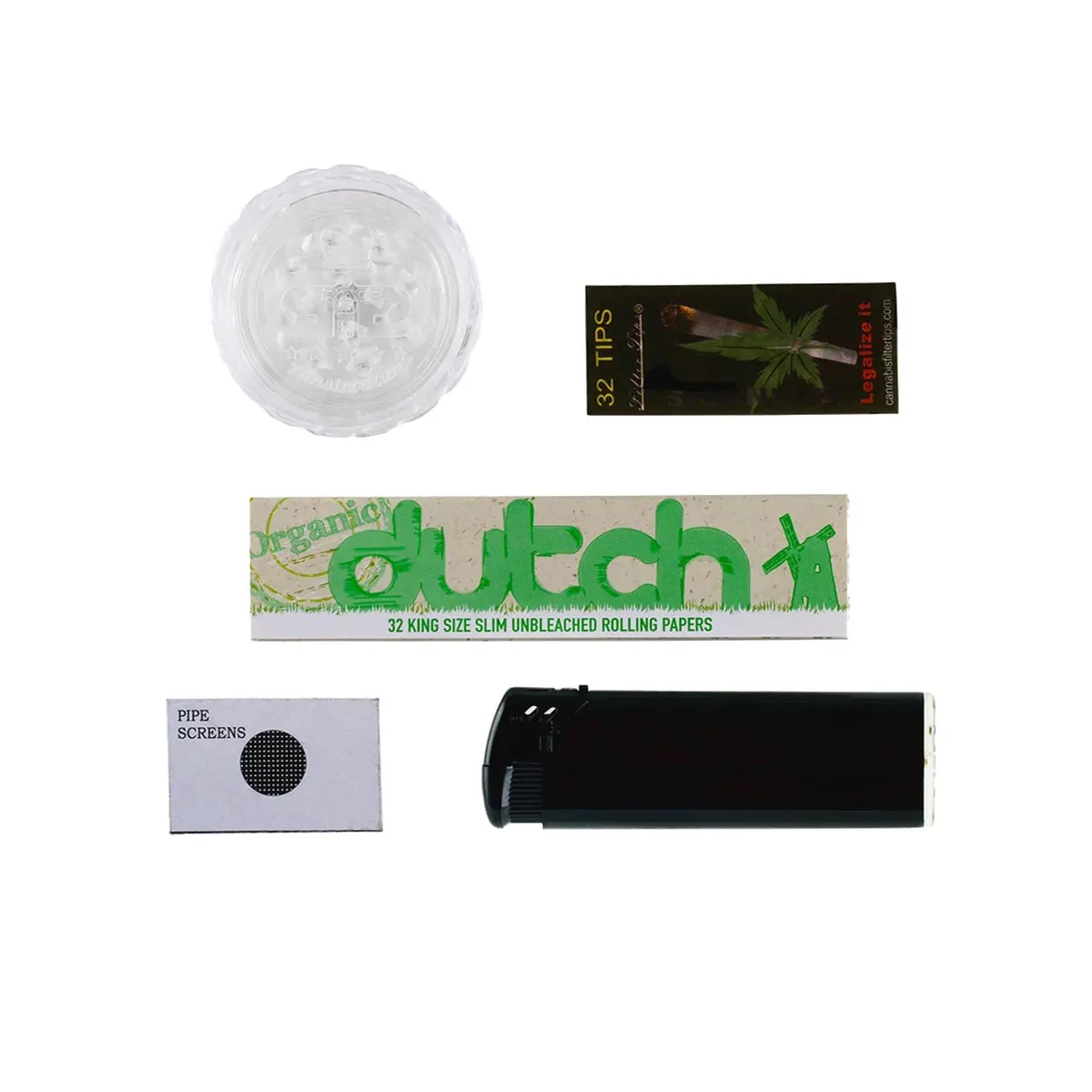 Greenline Bong Set Todo en Uno 'Weedy'