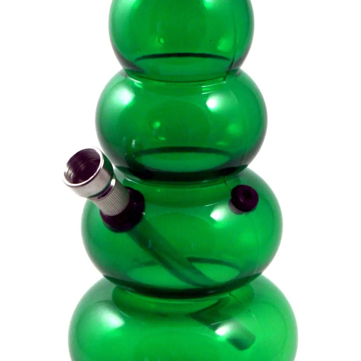 Pipa de agua de acrílico "Bowls Galore" - 34cm