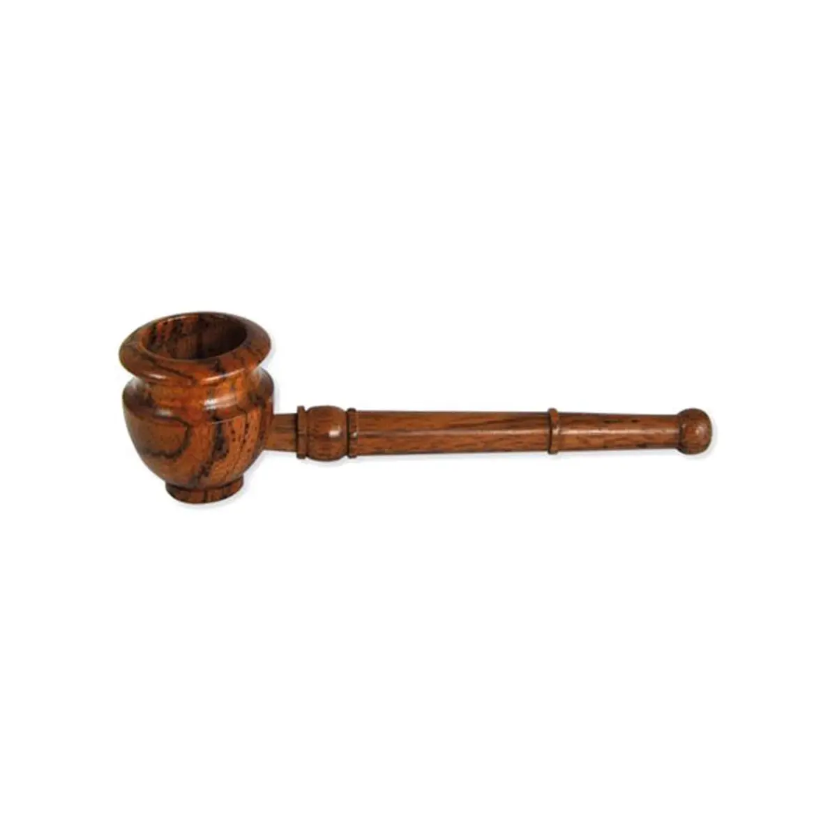 Pipa de palisandro con muescas 9cm