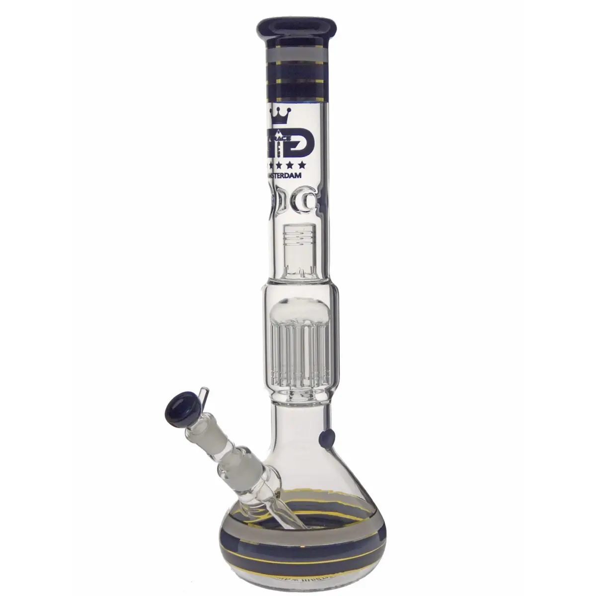 Bong de vidrio Grace Glass con perc de 10 brazos