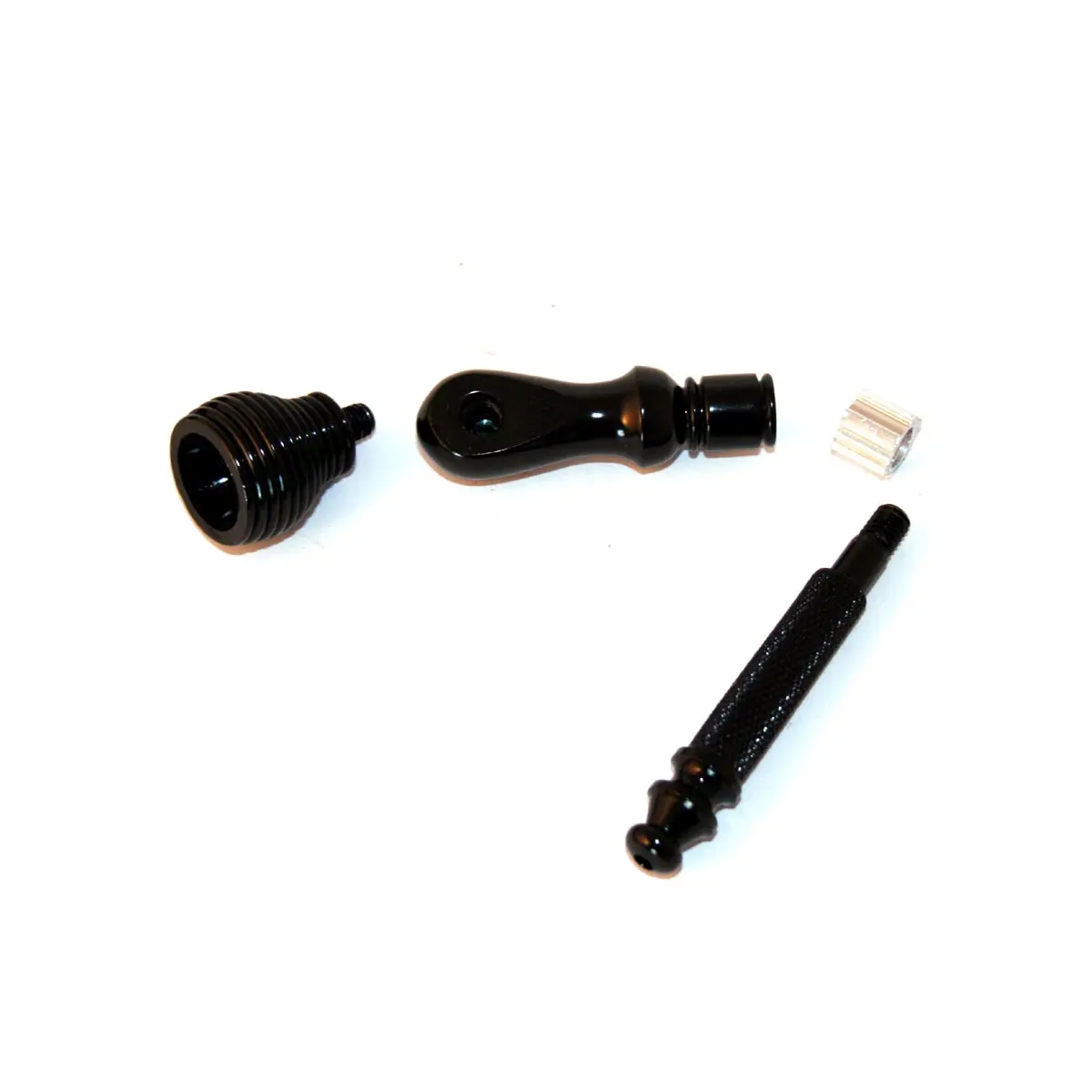 Pipa Black Leaf aluminio anodizado - 12cm