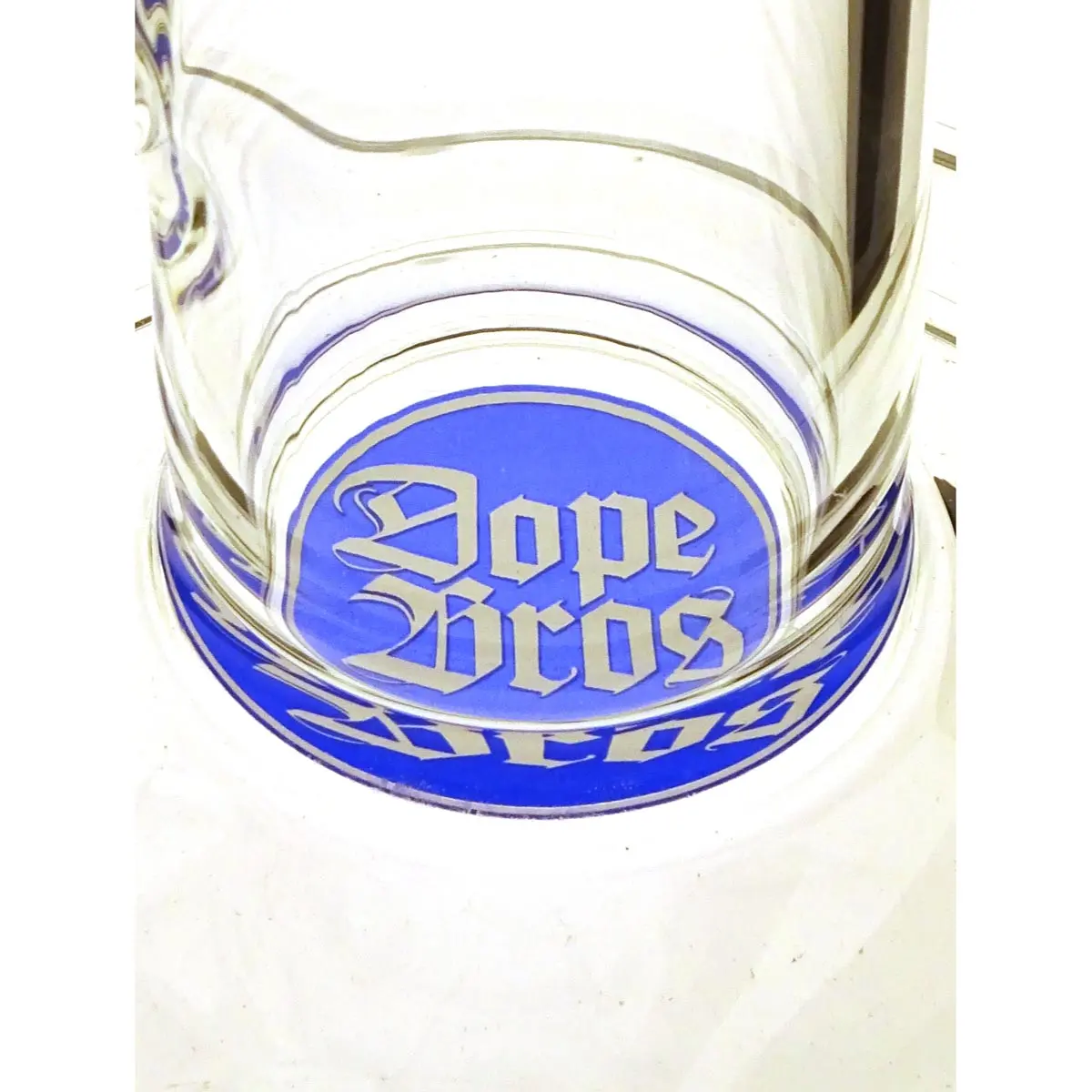 Bong Amsterdam Cráneo Recto 18.8 42cm Azul
