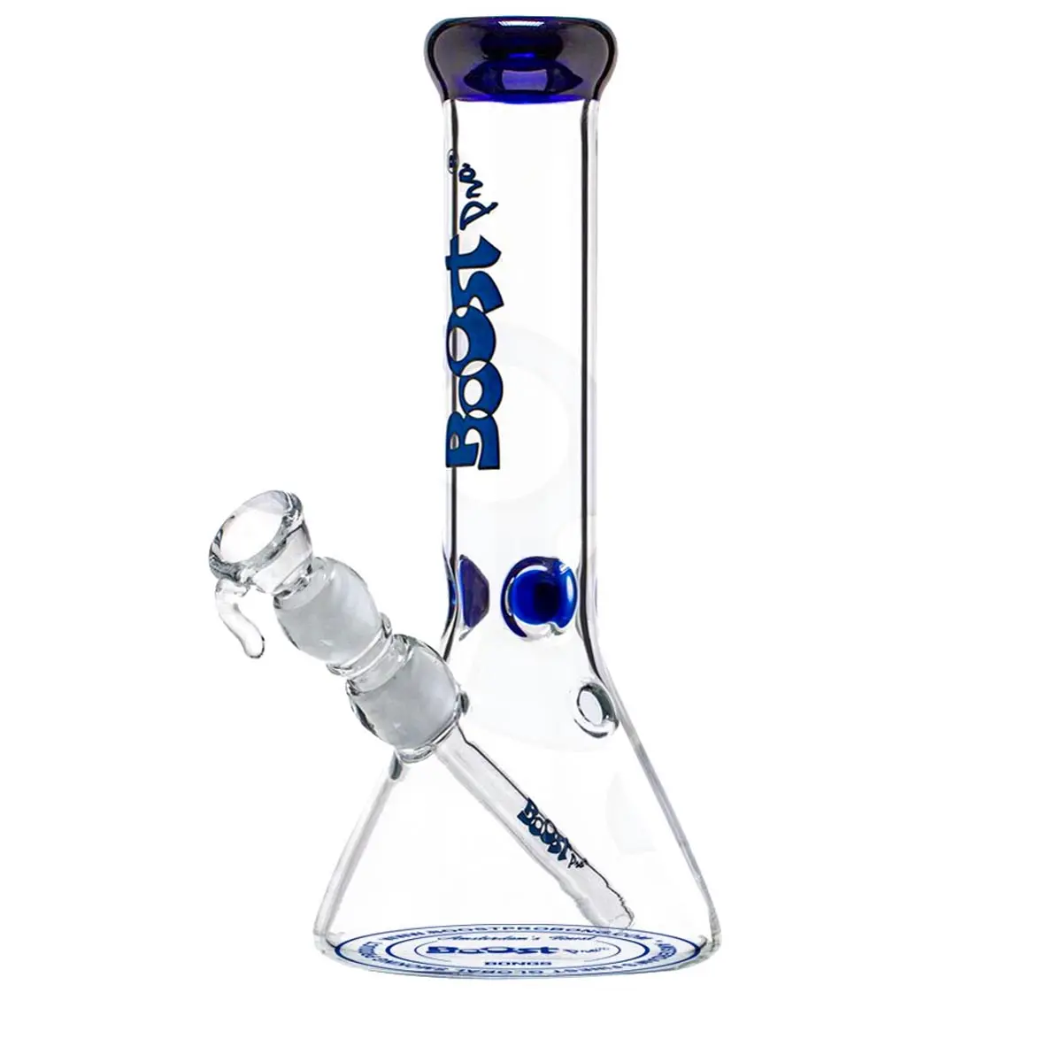 Mini Beaker matraz de cristal Boost 30cm 18,8 azul
