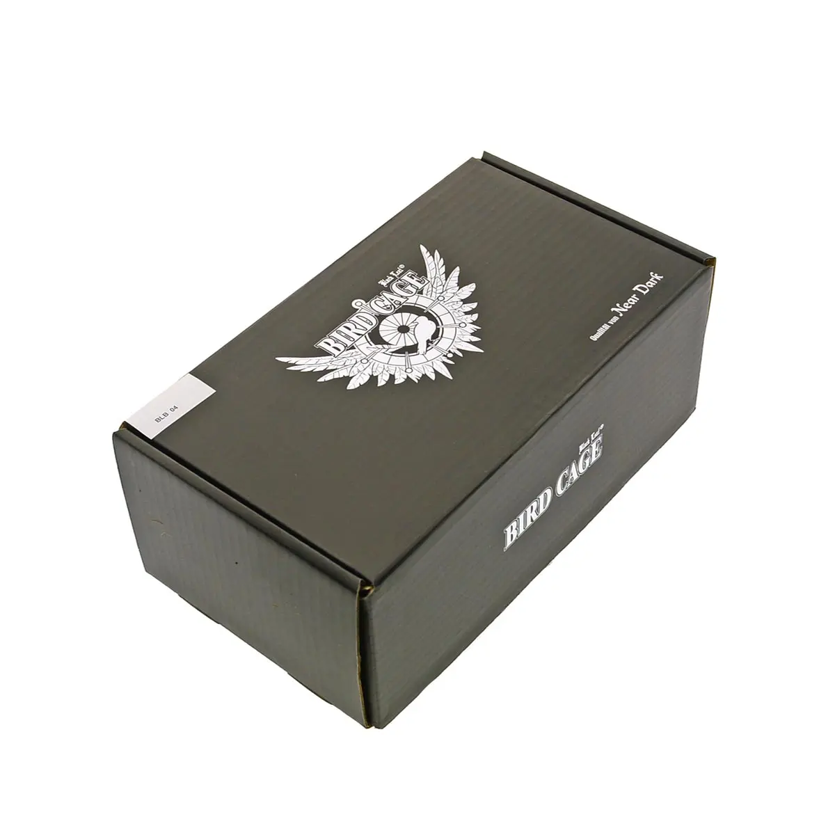 Black Leaf Bird Cage bong de cristal