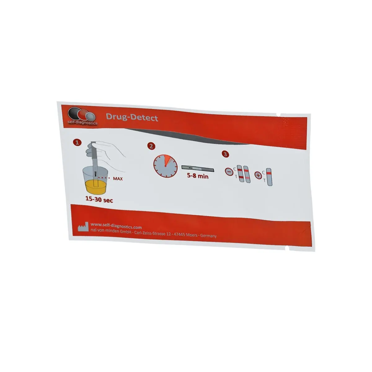 Test de drogas Ketamina 1000 ng/ml