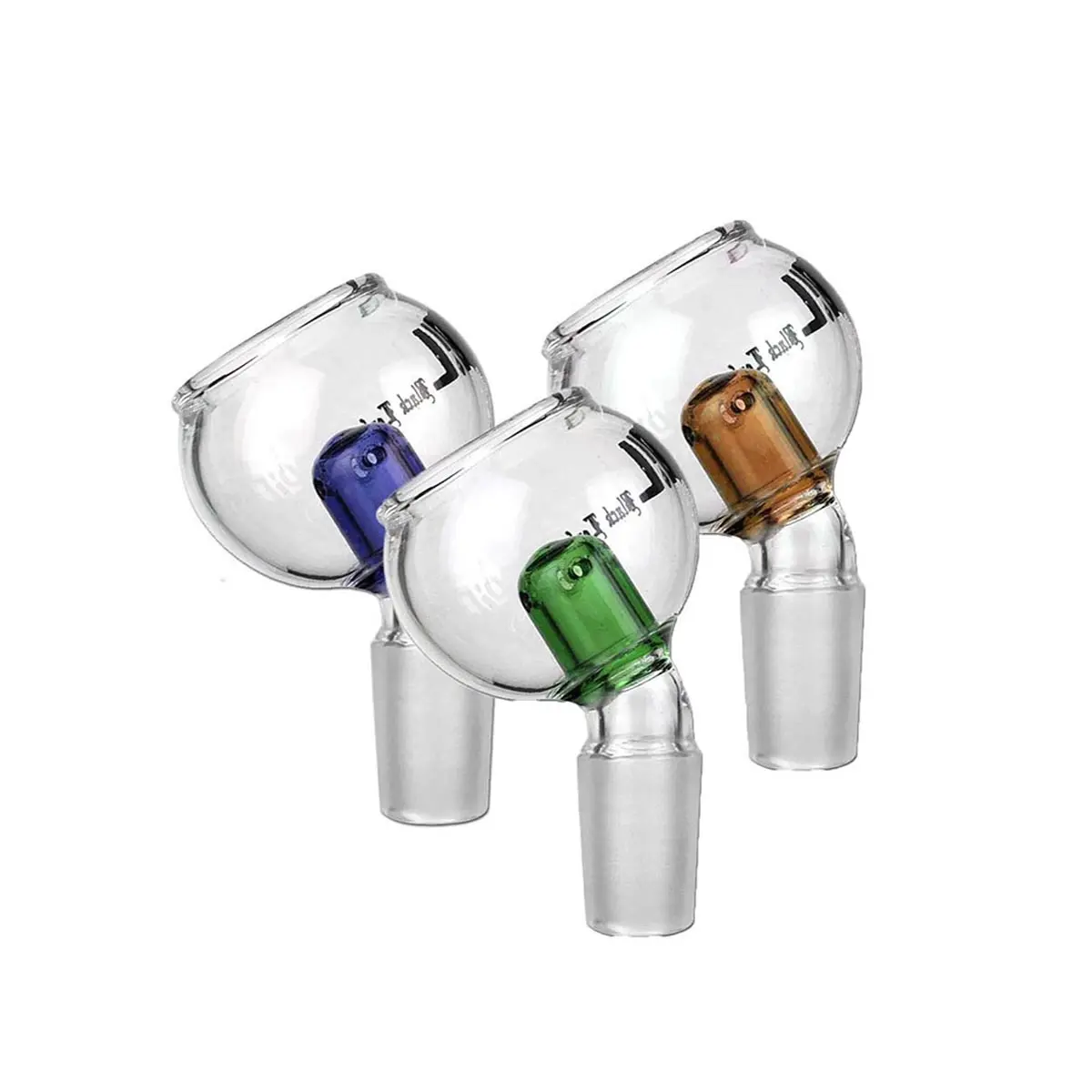 Black Leaf cazoleta de aceite acodado azul