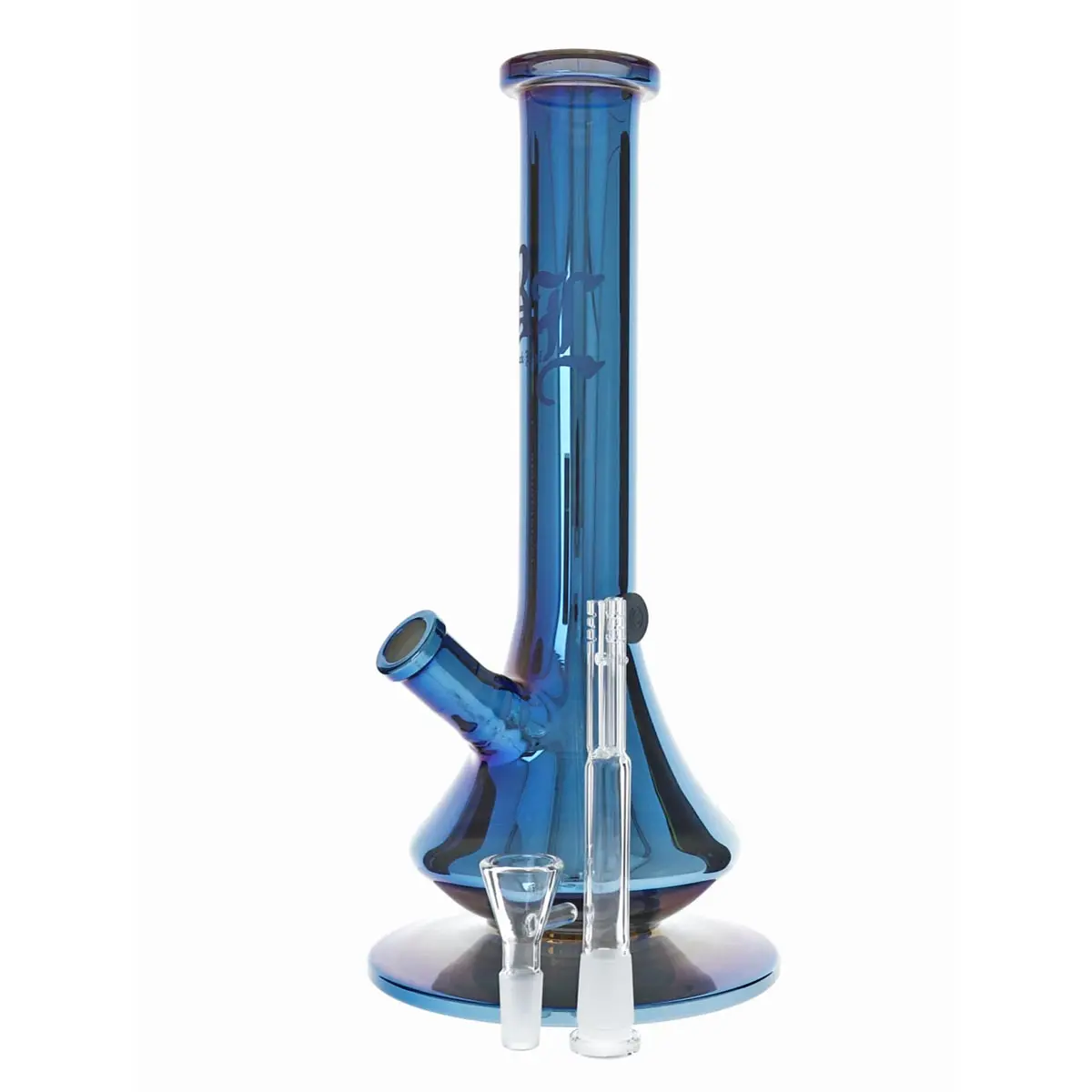 BL Neverland Bong con Efecto Arco Iris Metálico - azul