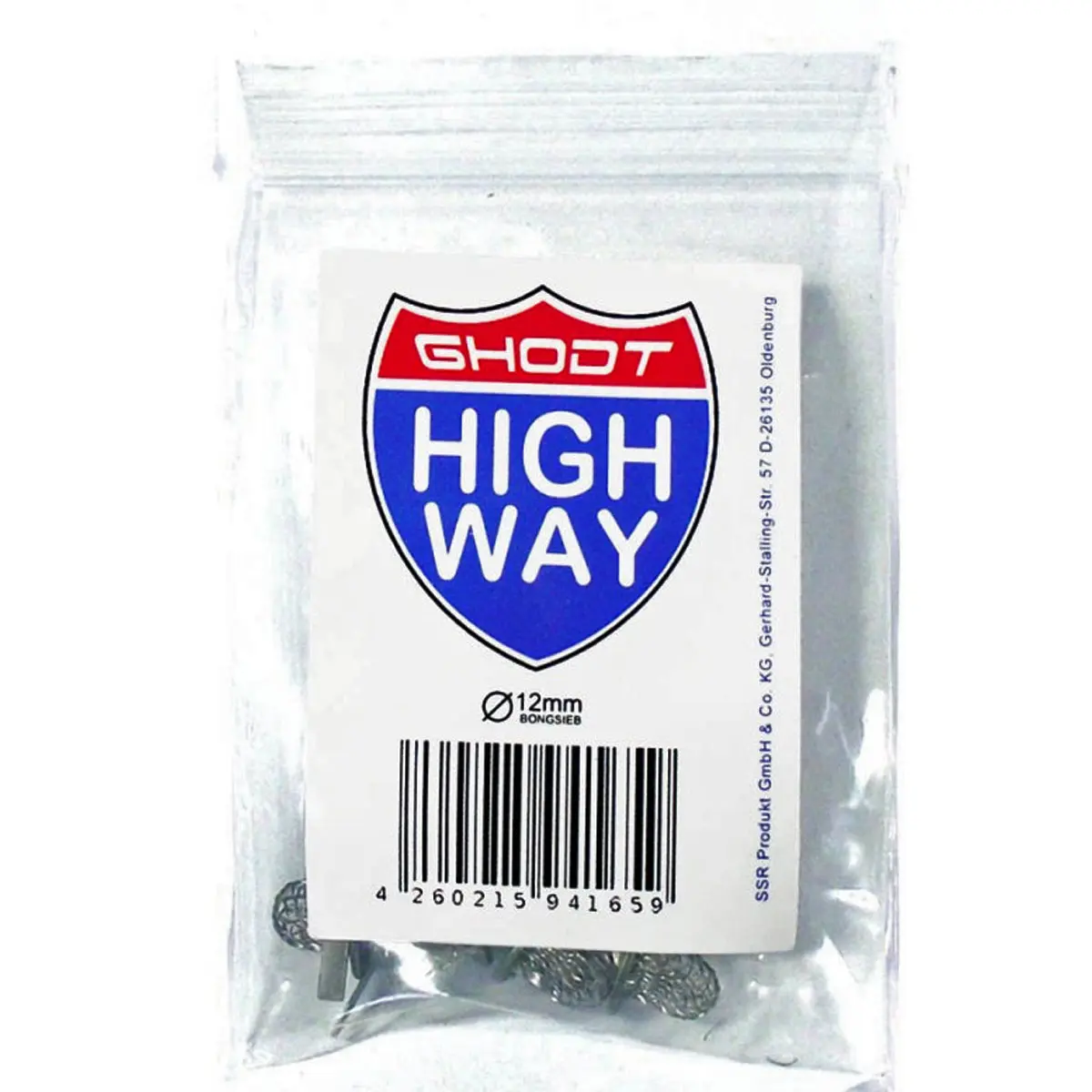 GHODT Highway tamices Bong 12mm