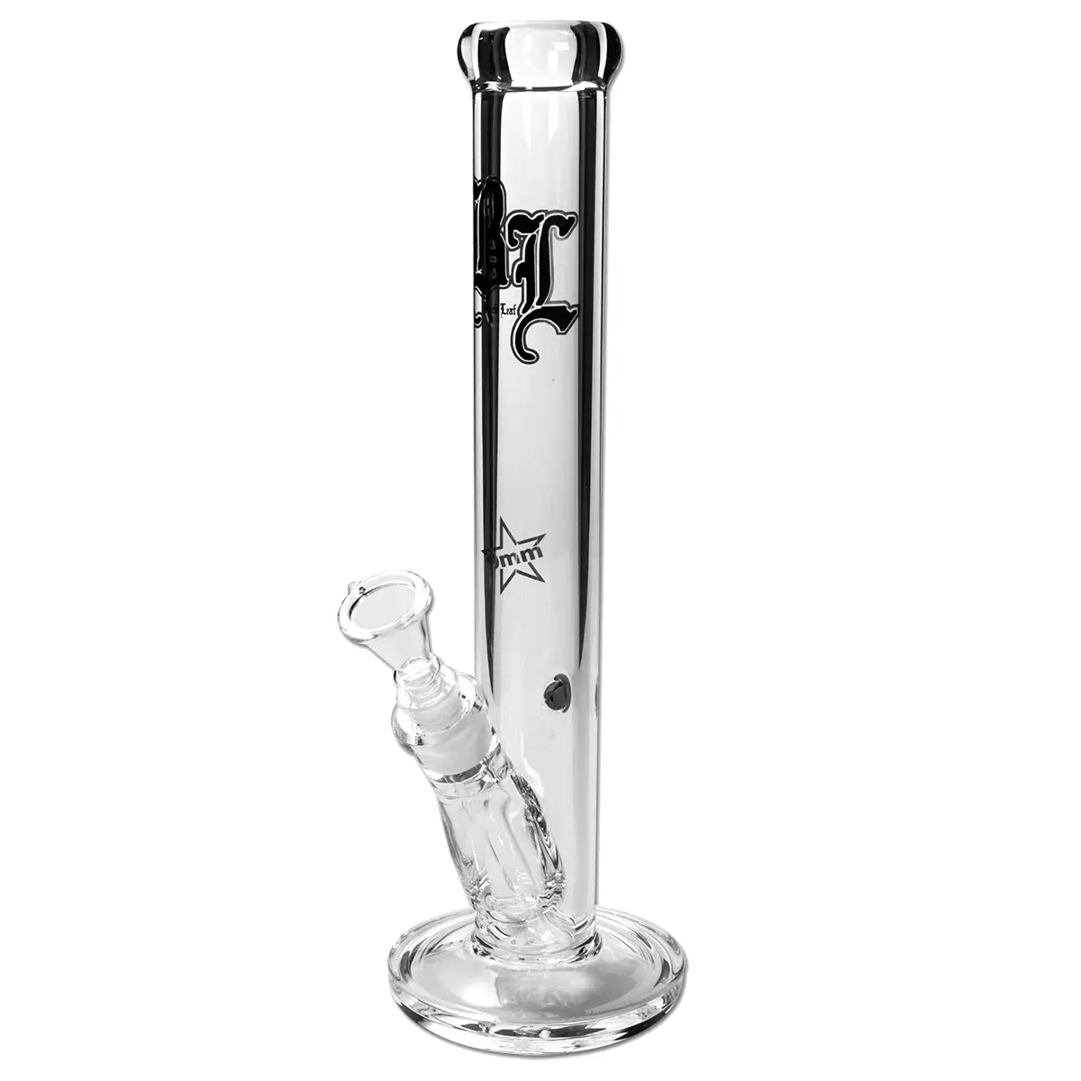 Black Leaf Premium bong cilíndrico de 9 mm