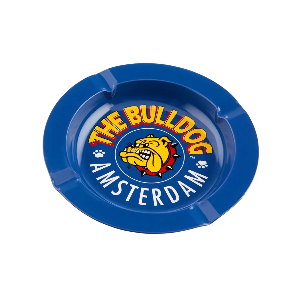 El cenicero Bulldog - azul