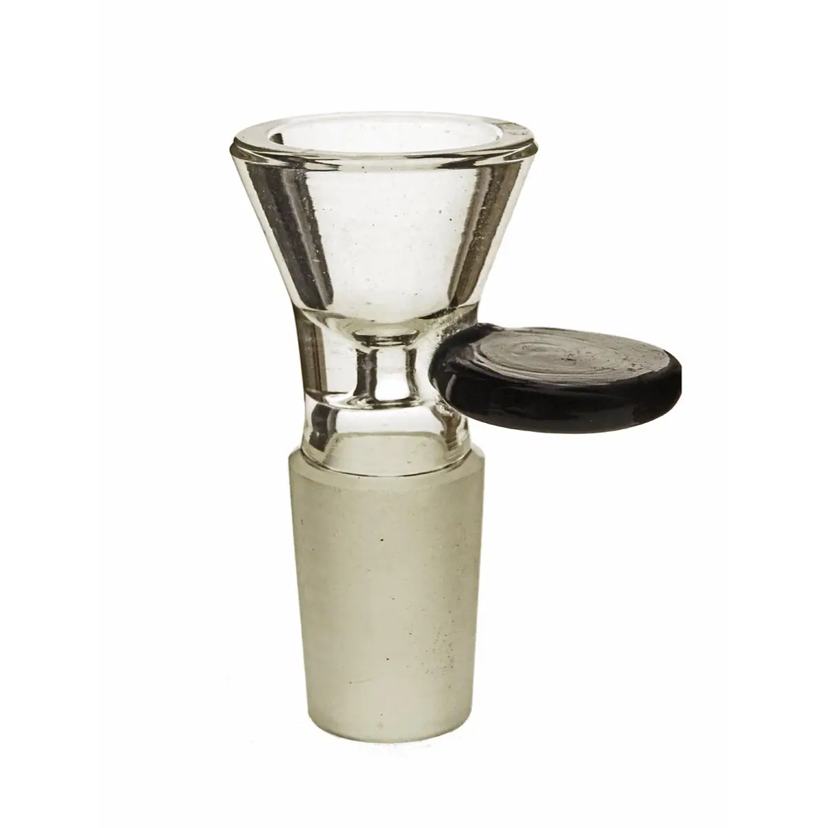 Cazoleta de bong 18,8 con mango - negro